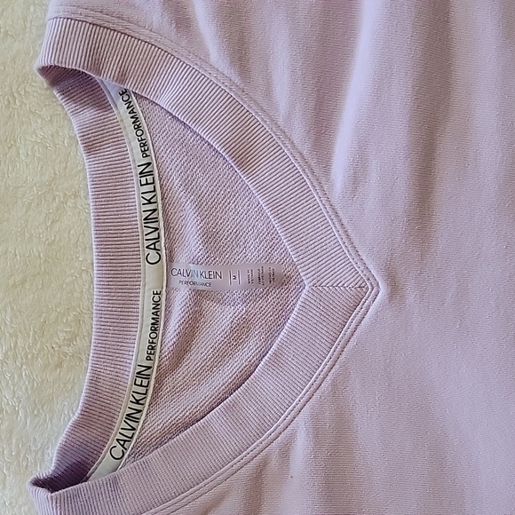 CALVIN KLEIN CROP SWEATER - Picture 12 of 14